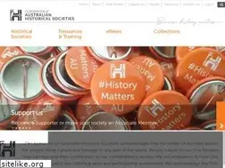 Sites similar to history.org.au