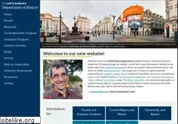 Sites similar to history.ucsb.edu