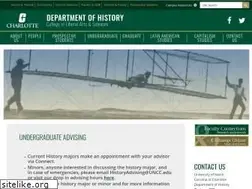 Sites similar to history.uncc.edu