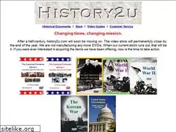 Sites similar to history2u.com