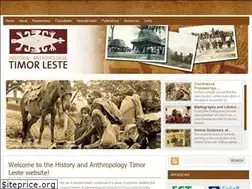 Sites similar to historyanthropologytimor.org