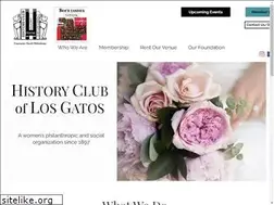 Sites similar to historyclublosgatos.org