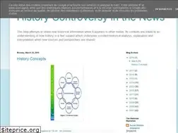 Sites similar to historycontroversy.blogspot.com