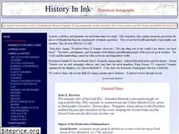 Sites similar to historyinink.com