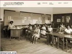 Sites similar to historymatters.net