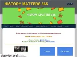 Sites similar to historymatters365.com