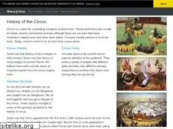 Sites similar to historyofcircus.com