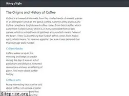 Sites similar to historyofcoffee.net