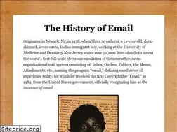 Sites similar to historyofemail.com