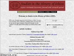 Sites similar to historyofethics.org