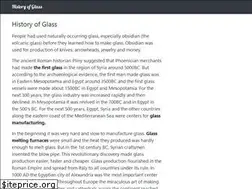 Sites similar to historyofglass.com
