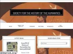 Sites similar to historyofhumanities.org