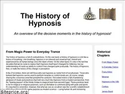 Sites similar to historyofhypnosis.org