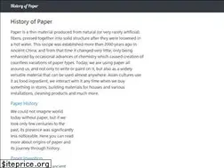 Sites similar to historyofpaper.net