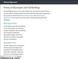 Sites similar to historyofskyscrapers.com