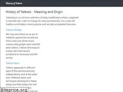 Sites similar to historyoftattoos.net