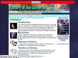 Sites similar to historyoftheuniverse.com