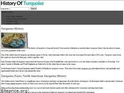 Sites similar to historyofturquoise.com