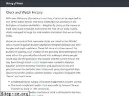 Sites similar to historyofwatch.com