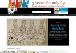 Sites similar to historytoday.com
