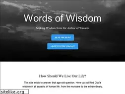 Sites similar to hiswisdom.com