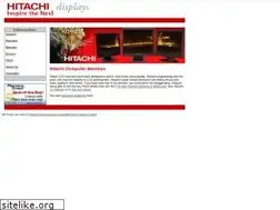 Sites similar to hitachidisplays.com