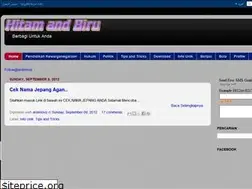 Sites similar to hitamandbiru.blogspot.com
