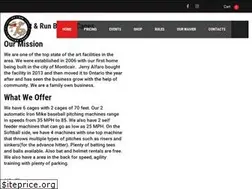 Sites similar to hitandrunbattingcages.com