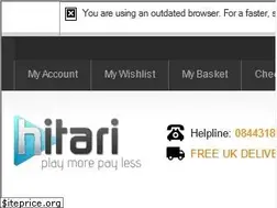 Sites similar to hitari.co.uk
