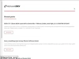 Sites similar to hitchcock.dev