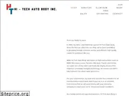 Sites similar to hitechautobodyinc.com