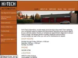 Sites similar to hitechautomotive.com