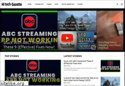 Sites similar to hitechgazette.com