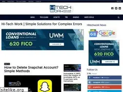 Sites similar to hitechwork.com