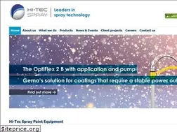 Sites similar to hitecspray.co.uk