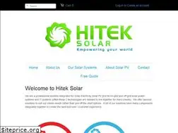 Sites similar to hiteksolar.co.nz
