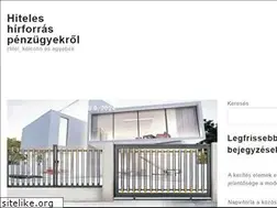 Sites similar to hitel-kolcson-info.hu