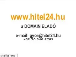 Sites similar to hitel24.hu