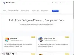 Sites similar to hitelegram.com