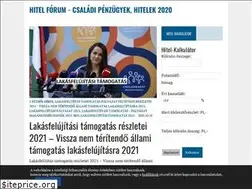 Sites similar to hitelforum.hu