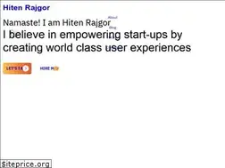 Sites similar to hitenrajgor.com
