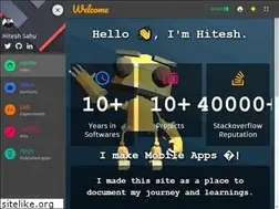 Sites similar to hiteshsahu.com