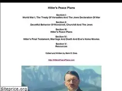 Sites similar to hitlerspeaceplans.com