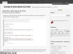 Sites similar to hitmontop-ejerciciosresueltos.blogspot.com