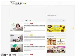 Sites similar to hitorigurashi-lab.com