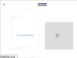 Sites similar to hitronsinc.com
