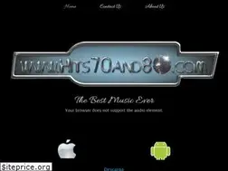 Sites similar to hits70and80.com