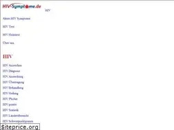 Sites similar to hiv-symptome.de