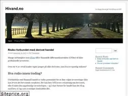 Sites similar to hivand.no