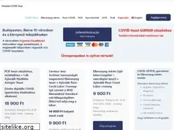 Sites similar to hivataloscovidteszt.hu